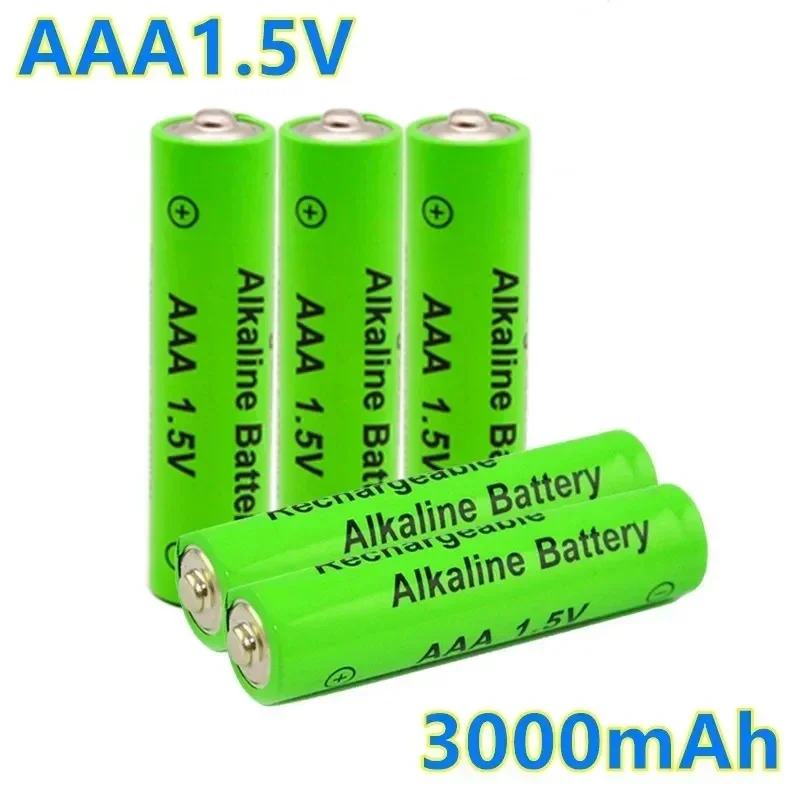 AAA1.5V Battery 3000mAh Rechargeable Battery Lithium Ion 1.5 V AAA Battery for Clocks Mice Computers Toys So on