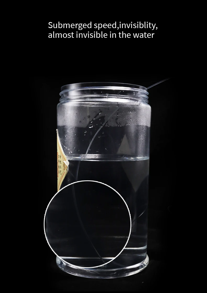 50/100M Meer Angeln Nylon Linie 30-180LB Transparent 10-82KG Starke Zugkraft Sub-linie Salzwasser boot Angeln Zubehör – Detail 8