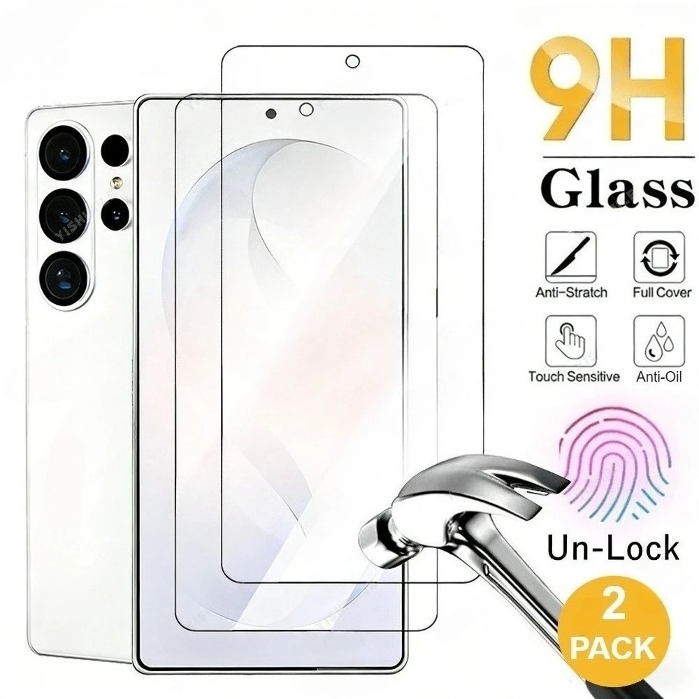 2 Stück Ultra HD Displayschutzfolie für Samsung Galaxy S26 S25 S24 Ultra S23 S22 S21 Plus S25 S24 FE Kratzfester Bildschirmschutz