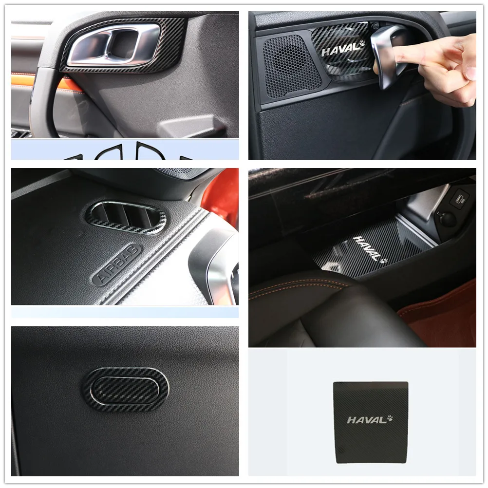 

For Haval Dargo 2021 2022 Accessories Glove Storage Box Car Side Air Conditioning AC Inner Side Car Door Handle Pull Bowl
