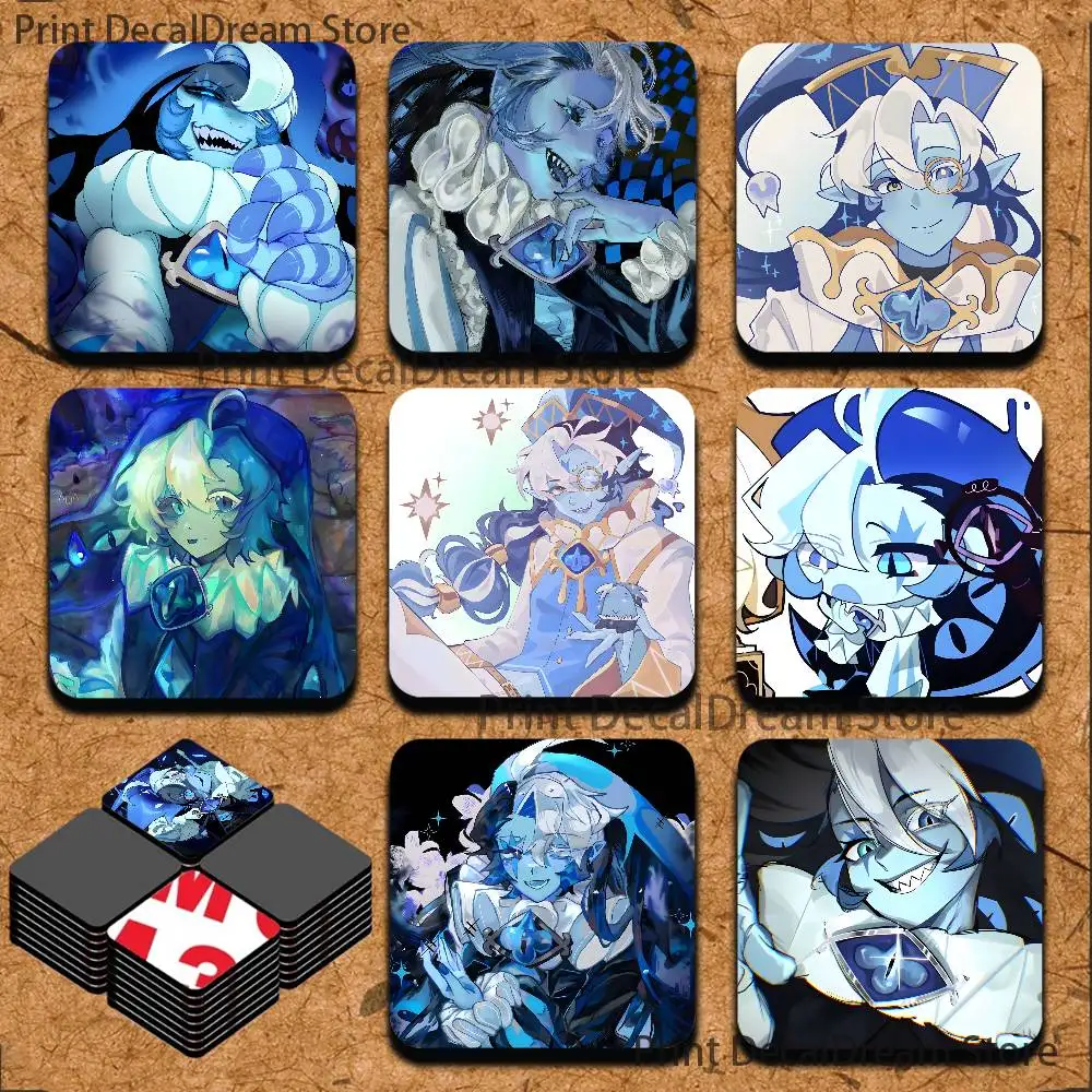 

C-Cookie Shadow Milk Sublimation Magnet Cartoon Anime CuteFridge Magnets Personalized Sublimation Products for Kitchen