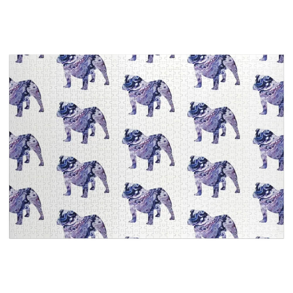 English Bulldog Jigsaw Puzzle Personalized Gift Married Personalized Kids Gifts Christmas Toys Woodens For Adults Puzzle