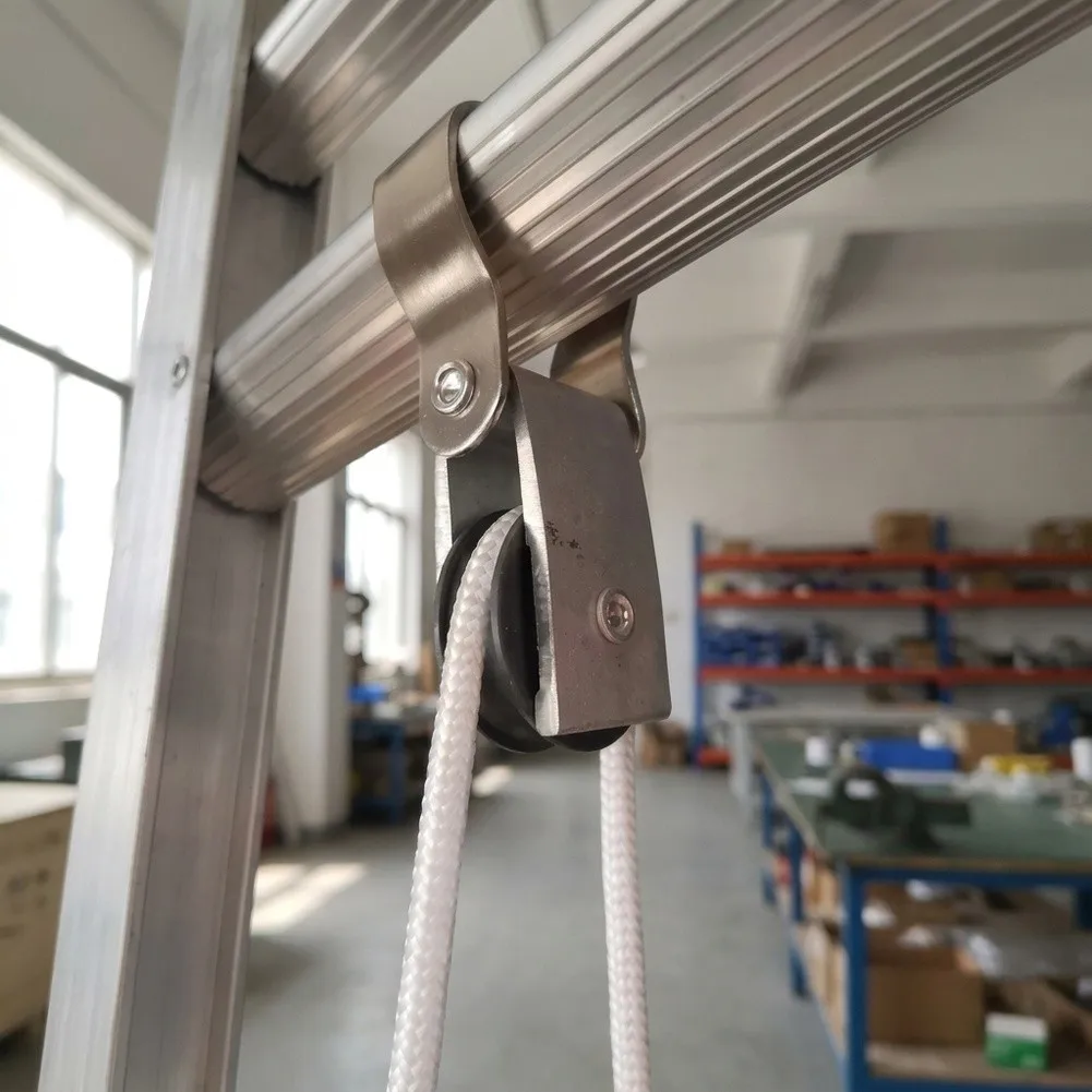 Aluminum For D-Type SliFor Ding Roller for LaFor DFor Der Systems 11 5 3cm 105g Compatible with Rope LaFor DFor Ders