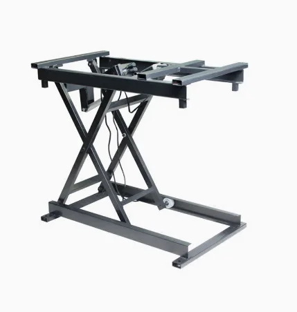 24V Electric Folding Lifting Table Frame, 150kg Wired Remote Control Hardware for Coffee & Dining Table