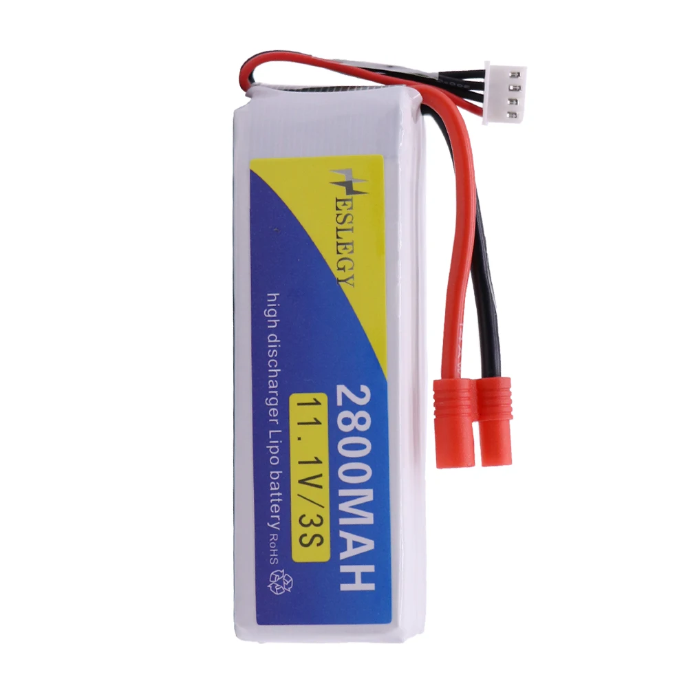 Akumulator Lipo 40C 11.1V 2800mAh do quadcoptera RC Samochody Łodzie Drone Części zamienne 3S 2200mah 11.1 v Akumulator RC