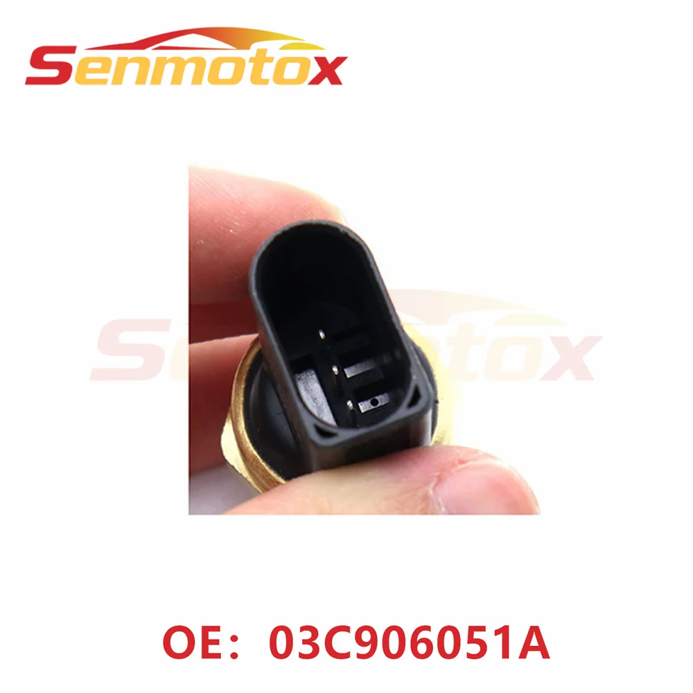 03C906051A 51CP03-03 مستشعر ضغط حقن الوقود لـ Q7 Golf Passat CC 2.0 3.6L V6 I01046038 03C 906 051A ملحقات السيارة #5