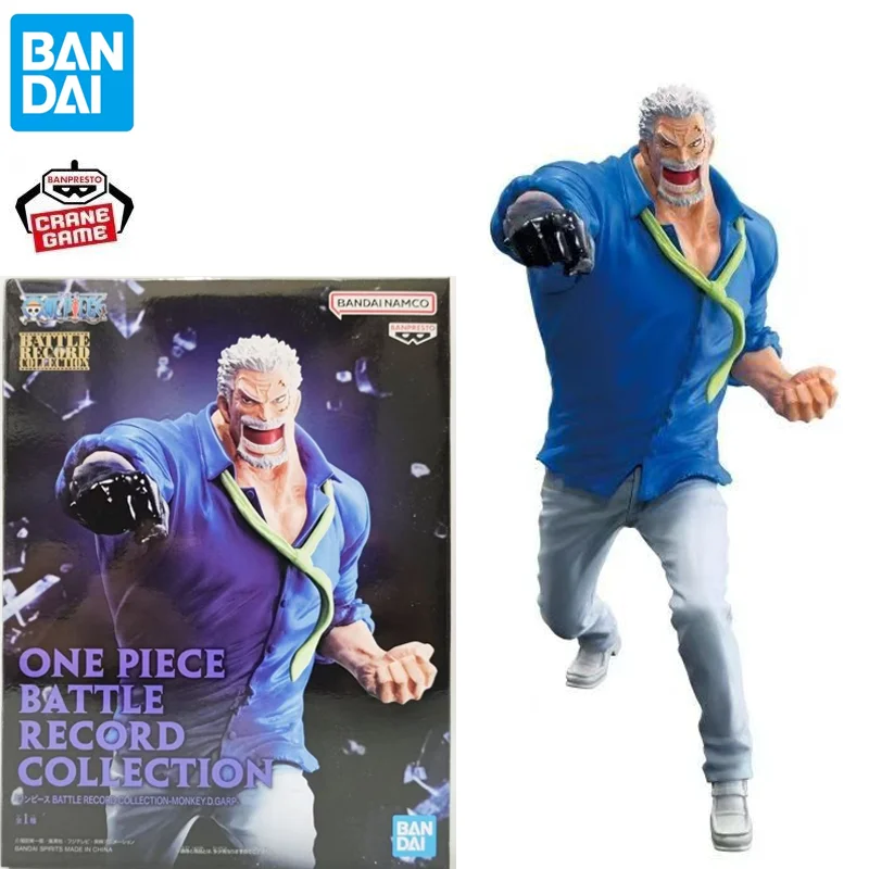 

Bandai оригинальная фигурка BANPRESTO BRC ONE PIECE Monkey·D·Garp Vice Admiral, модель, украшение, игрушки, фестиваль, подарки на день рождения