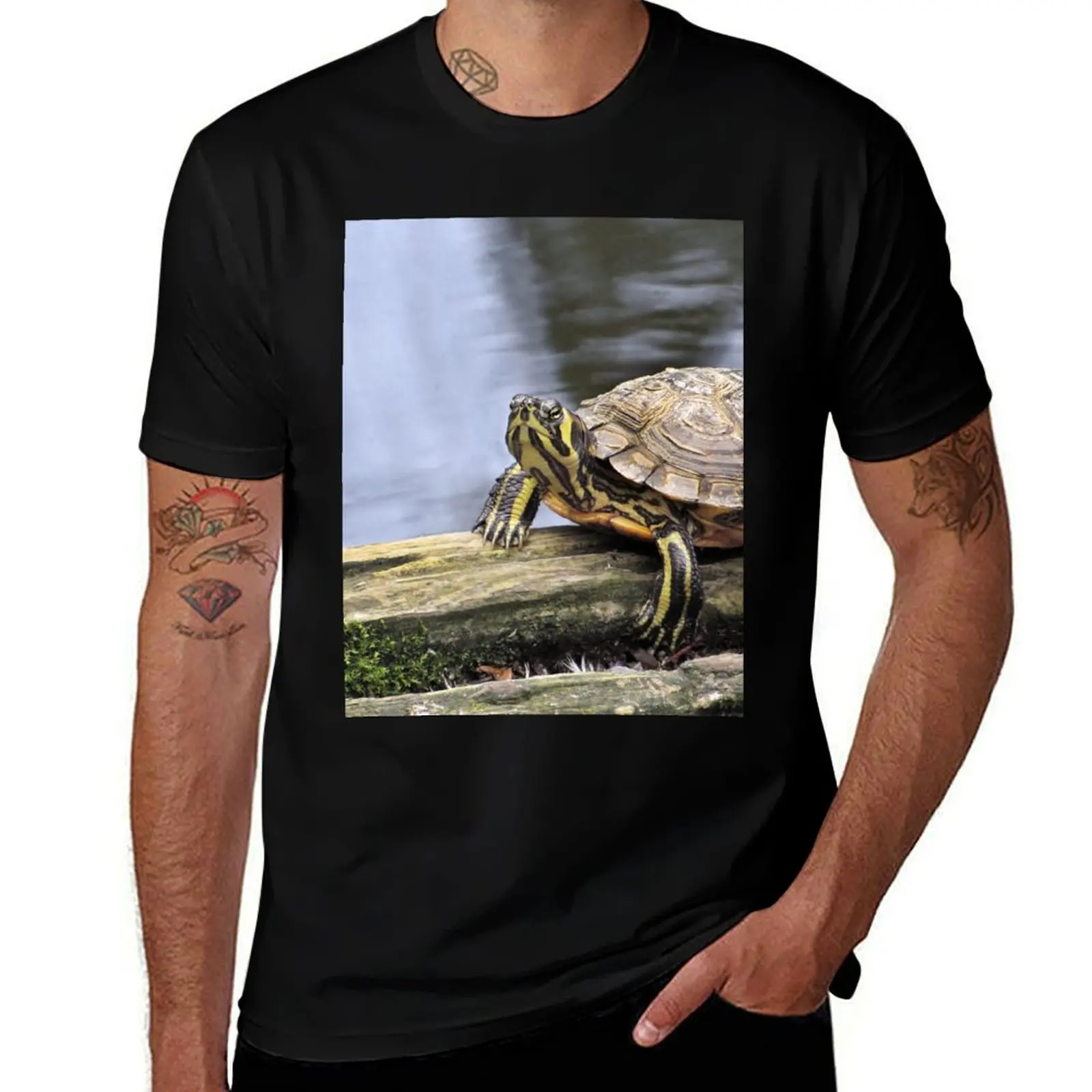 Grumpy turtle T-Shirt Heavy Duty Casual Work Tee T-Shirt