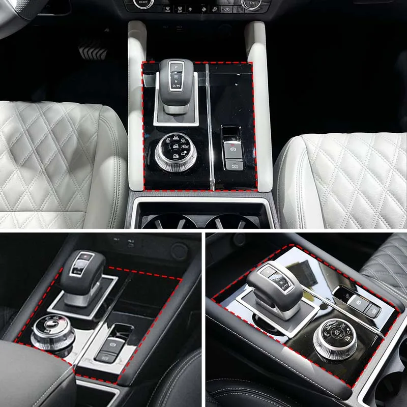 Center Control Gear Shift Panel Trim Transmission Shift Cover Trim Sticker Car Accessory For Mitsubishi Outlander GF8W 2022-2026 - view 3