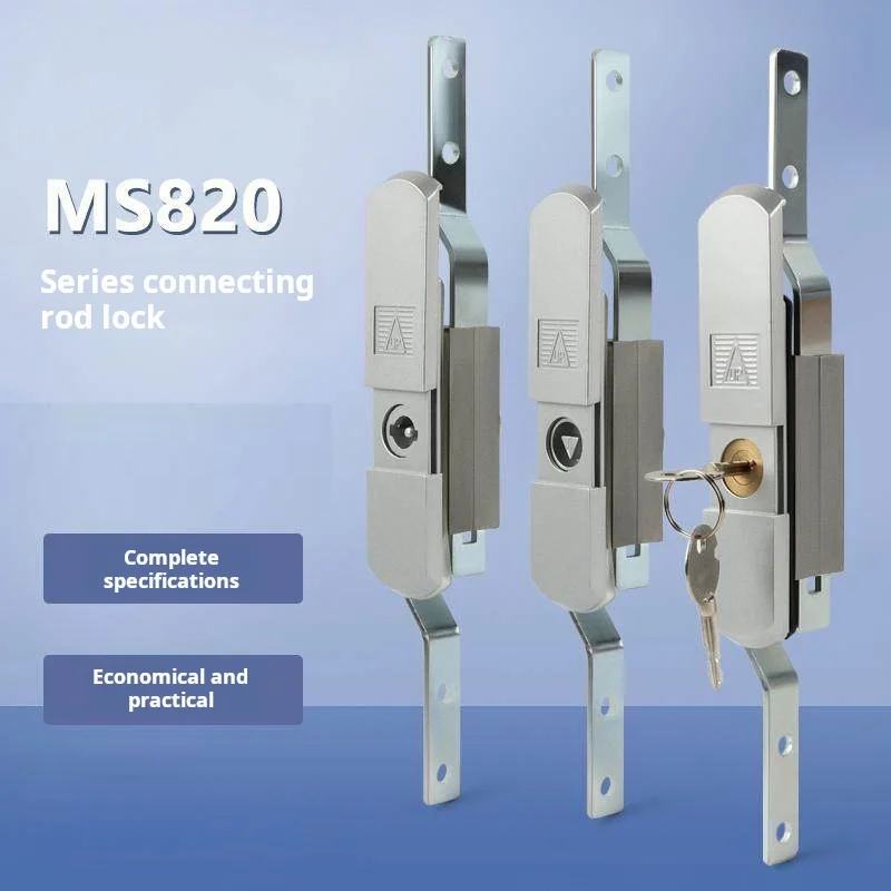 1PCS Triangular Linkage Heaven Earth Lock Distribution Box Weitu Cabinet Industrial Equipment Door Lock Switch Cabinet Door Lock