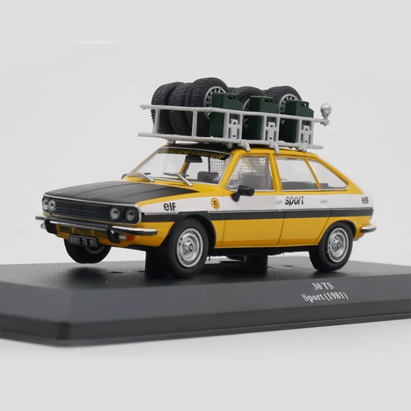 

Литая 1:43 Масштаб Ixo 30 TS 1981 Раллийная команда обслуживание автомобиль модель готового автомобиля коллекция имитации подарок игрушки дисплей