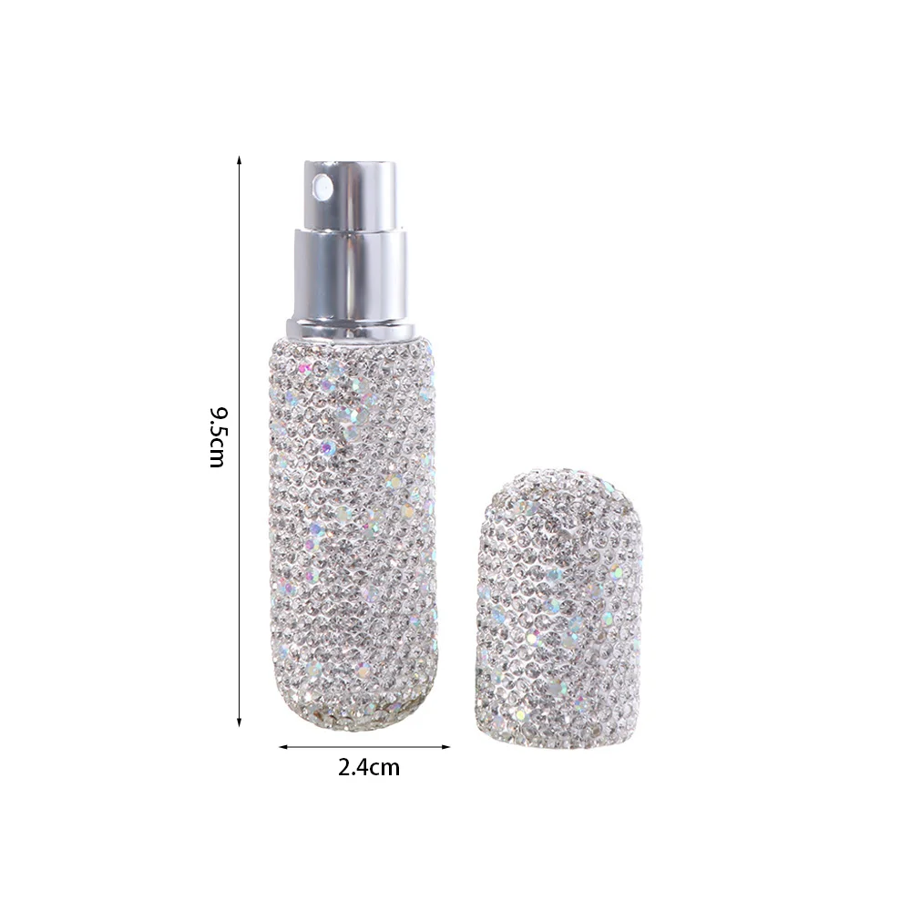 MInI Refillable Diamond Bottle Leakproof Exquisite Parfum Atomizer Spray Empty 10ml 10ml Atomizer Cosmetic Containers