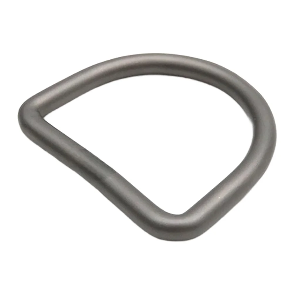 Bild 4: Titan-D-Ring-Gürtelstopper für Taucher zum Befestigen von Gewichtsgürteln, kompatibel mit 1 Zoll bis 2 Zoll breitem Gurtband.