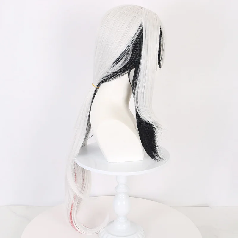 باروكة صناعية طويلة مستقيمة للنساء ذات مظهر طبيعي للحفلات التنكرية من الألياف المقاومة للحرارة