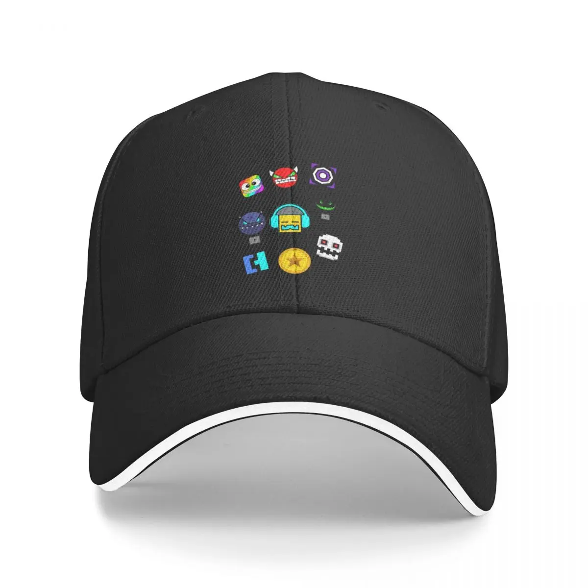 New Geometry Dash Unblocked Level Baseball Cap Snapback Caps Hip Hop Hats Classic Casual Hat