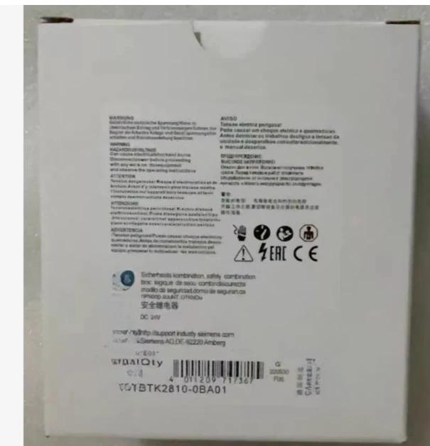 3TK2810-0BA01 Safety Relay Brand New 3TK28100BA01