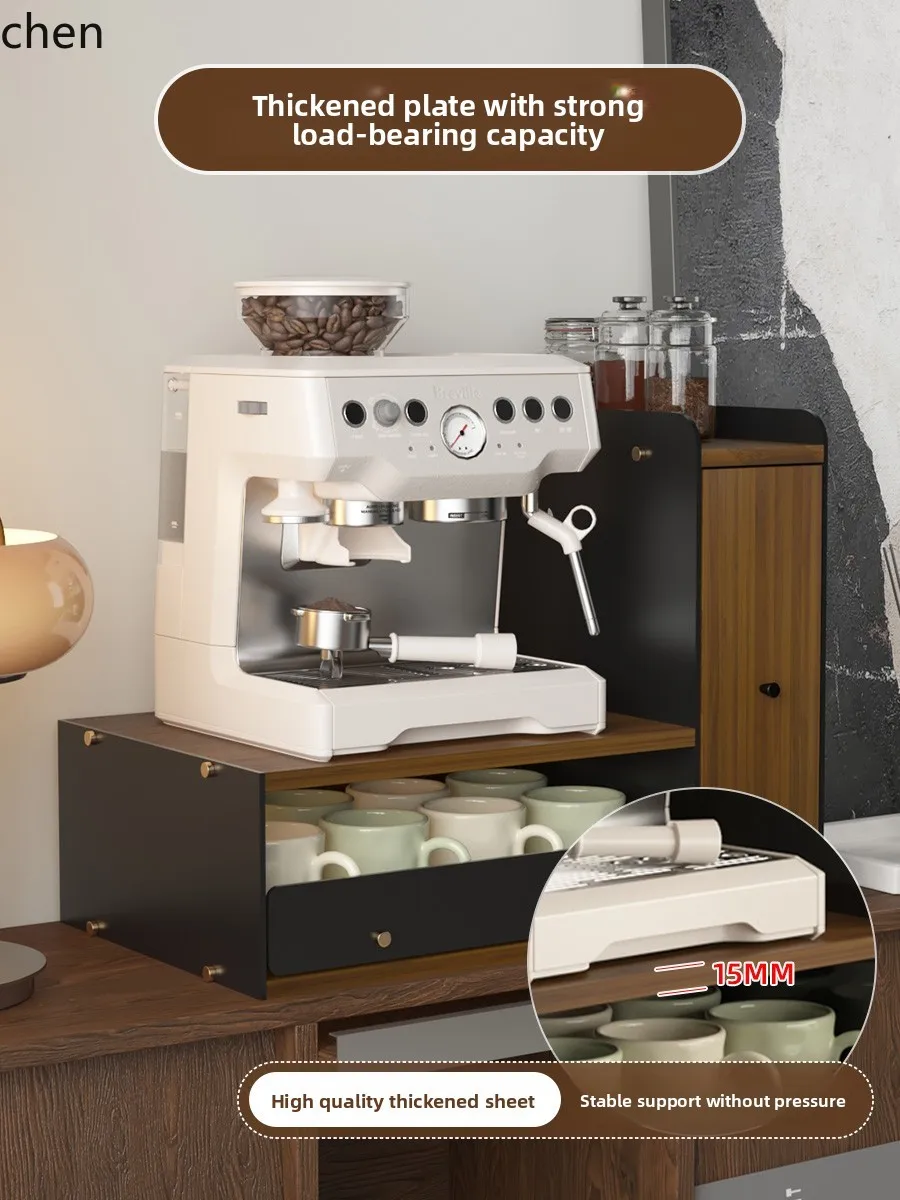 PYH Modern Light Luxury Premium Sense Coffee Machine Capsule Storage Rack Desktop Display Drawer Storage Cabinet 3