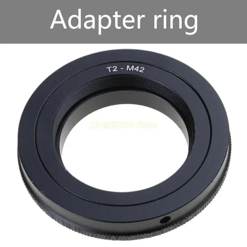 حلقة محول F62C لـ T2 للعدسة Telepto to M42 42mm برغي تثبيت بنتاكس لخاتم محول الكاميرا T2-M42