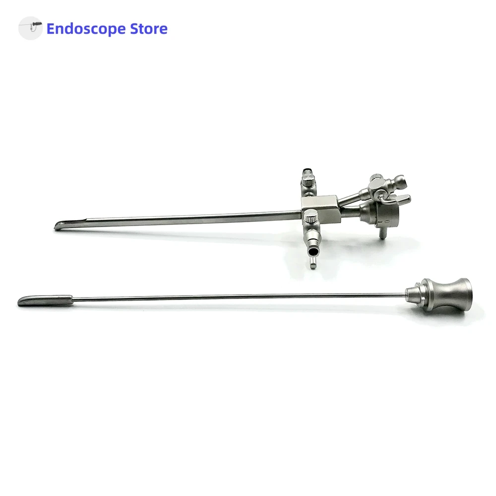 Medical Rigid Endoscope Sheath Obturator Trocar Arthroscopy สัตว์เลี้ยงการตรวจสอบศัลยกรรมสัตวแพทย์