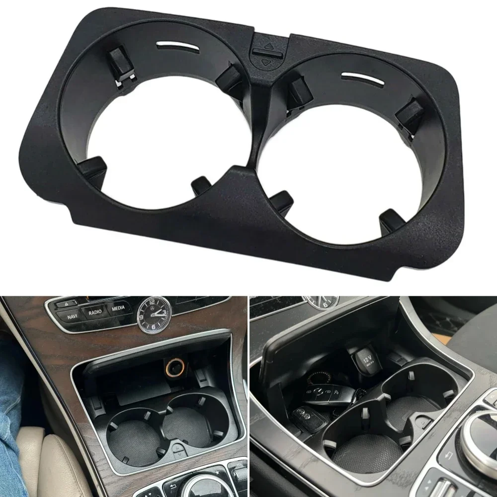 

For Benz W205 W253 W213 W447 Car enter Console Insert Drinks Cup Holder For Mercedes C E GLC V Class C200 E260 GLC300 2056800691