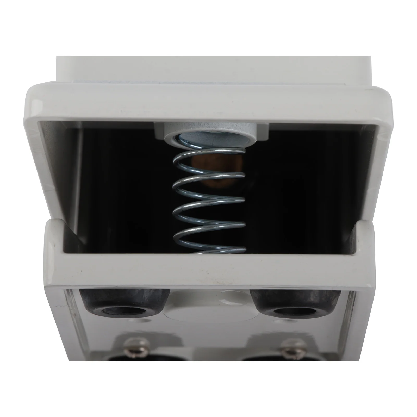 G1/4 Pneumatic Pedal Valve, G1/4 2 Position 5 Way Pneumatic Foot Press Control Aluminum Alloy Pedal Valve