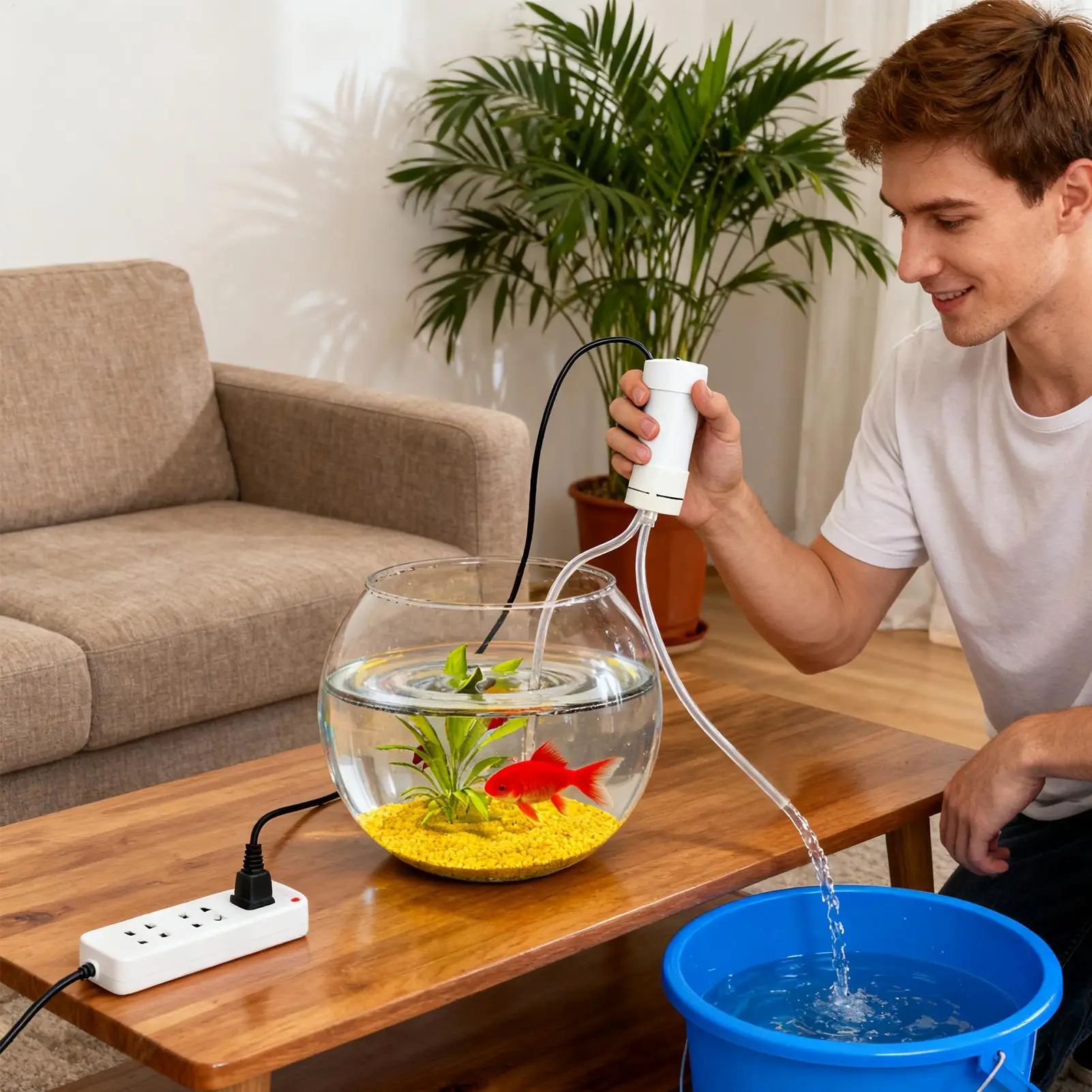 Electric Siphon Pump For Water Self Priming USB Siphon Mini USB Pump For Pool Sink Irrigation Aquarium Pond Garden Basement RV