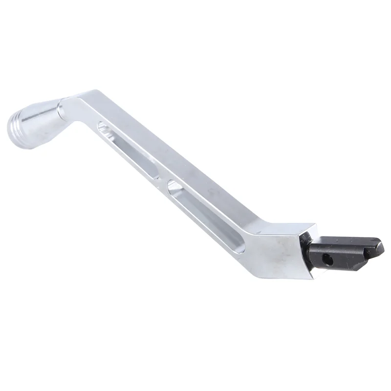 A21F-Polished Billet Aluminum Column Shifter Lever Turn Signal Hazard Tilt For Chevy , Buick, Oldsmobile, Pontiac, Cadillac Car