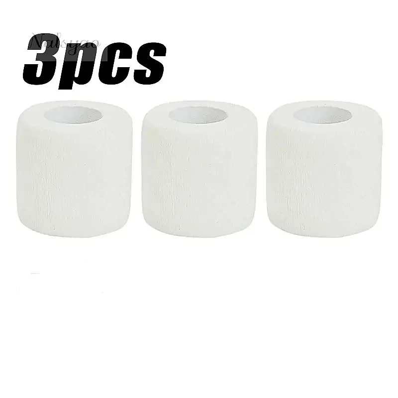 For Wrist Ankle Sprains & Swelling Boxing 5cm/7.5cm/10cm White Self Adhesive Cohesive Elastic Bandage Sports Tape