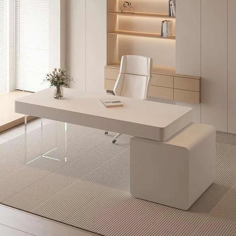 

desk pure white minimalist home writing desk hospital medical beauty table with drawers computer desk