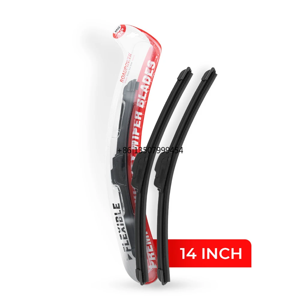 

Roadpower Premium Quality Rubber Flexible Boneless Structure Wiper Blade Silent Durable Long-Lasting Providing Consistent Wiping