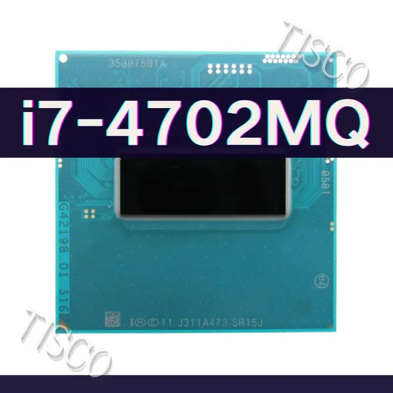 Core i7-4702MQ i7 4702MQ SR15J 2.2G-3.2G/6M 37W Quad Core 8 Thread Socket G3 / rPGA946B