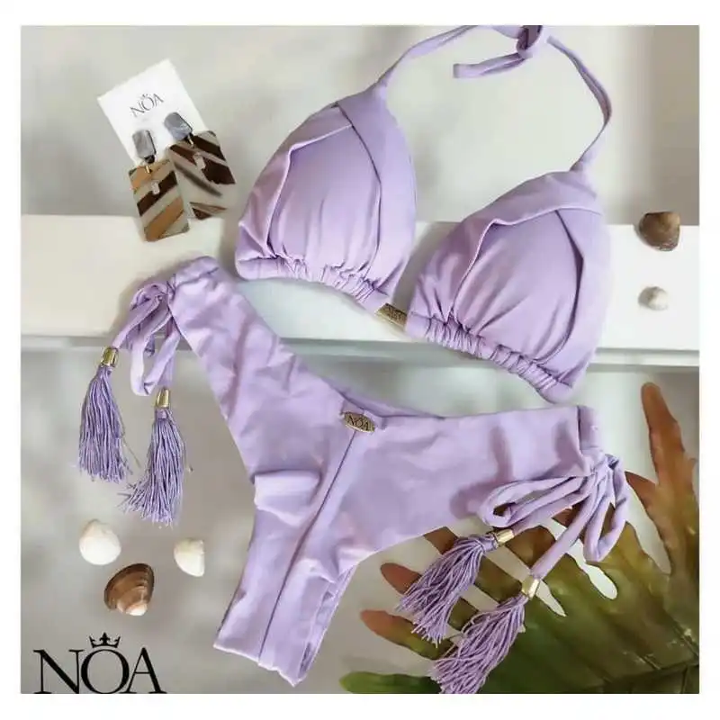 

Новинка 2023 года, сексуальный бразильский бикини, женский модный комплект, шикарный костюм из трех предметов, зимний сезон, подходит для женщин среднего возраста