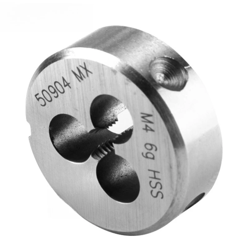 

High speed steel coarse teeth round die M3M4M5M6M8M10M12M14M16M18M20M22 taper die