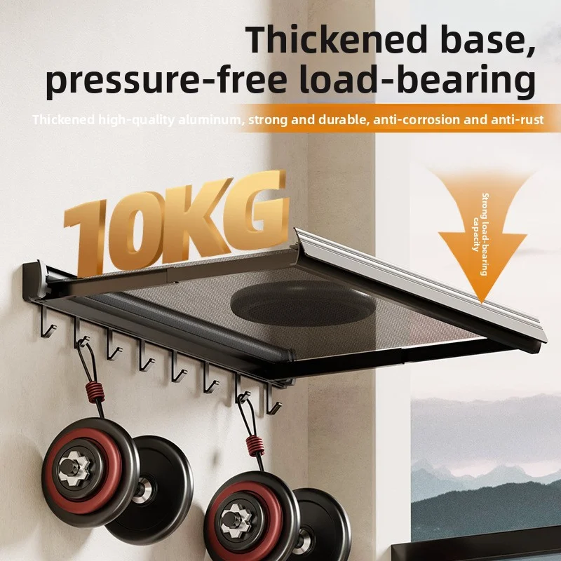 Telescopic Balcony Drying Net Invisible Foldable Shrink Rack Storage Shoe Rack for Shoe Dry Storage Window