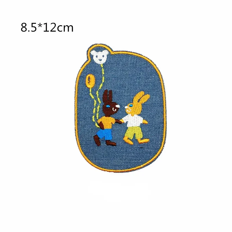 New Arrival Wholesale 23 Kinds of Cartoon Planet Embroidery Cloth Stickers Children Clothes  Jeans  Knee Stickers Hole Patching