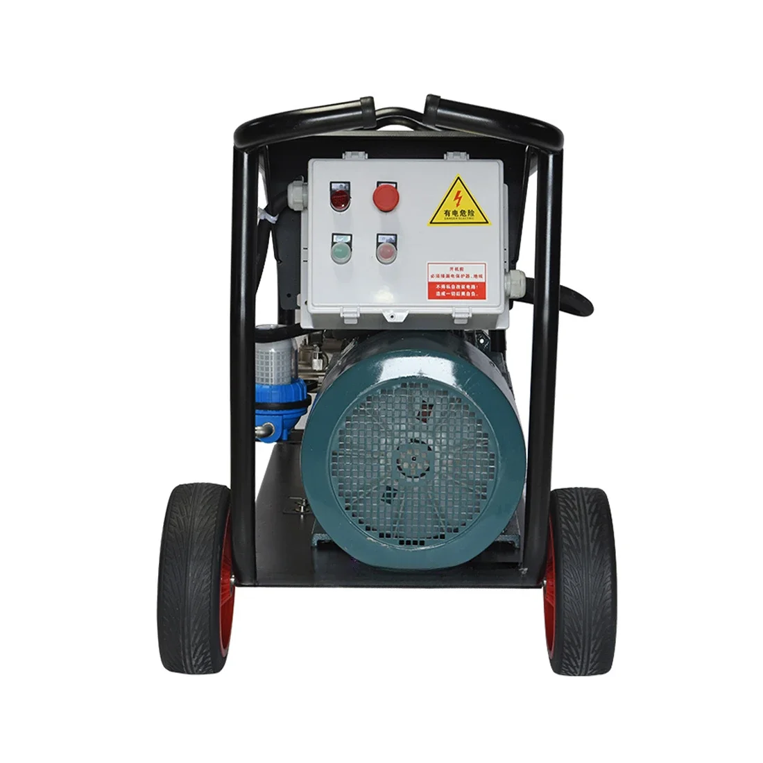 Cleaning machine high-power industrial-grade ultra-high pressure water gun sandblasting rust-removing paint cement pump