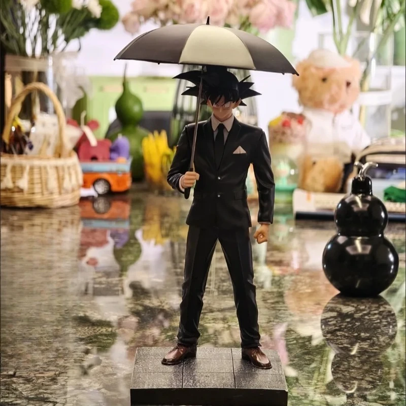 

New Bandai Banpresto MX-suit Son Goku Peripheral Ornaments Trendy Play Birthday Gift Anime Figure Kid Toy Decoration Model Doll