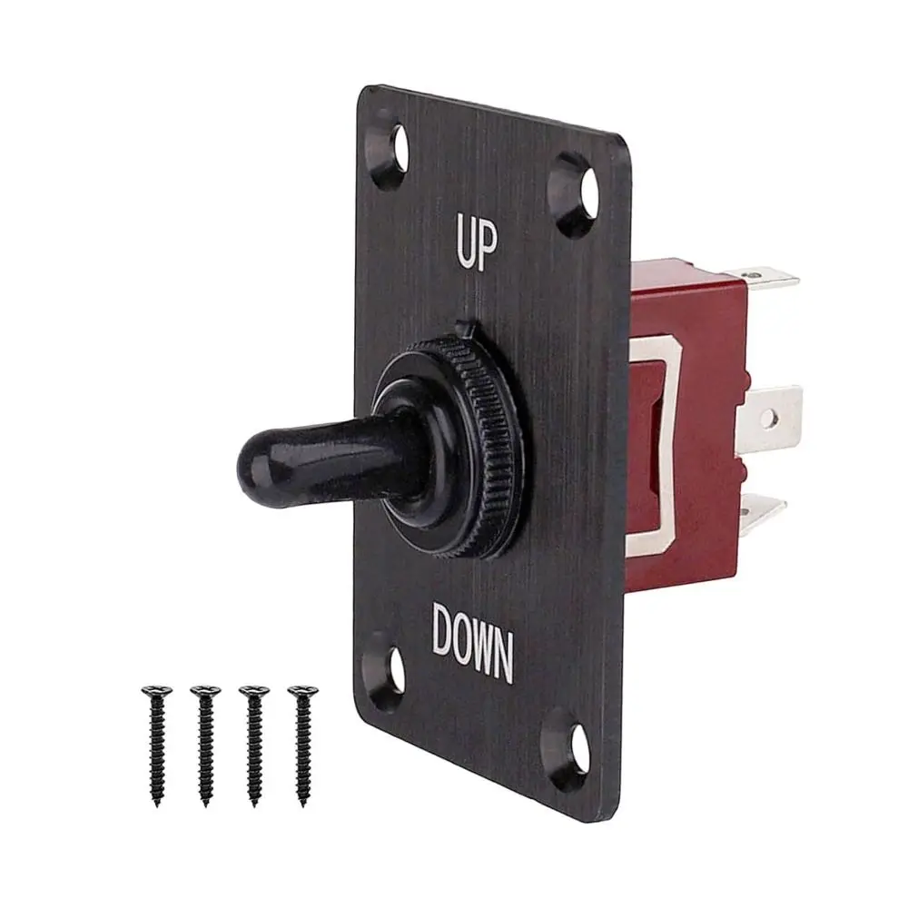 

Панель управления 12 В Панель управления ветровым стеклом Алюминиевая водонепроницаемая крышка Переключатель отделки управления Тумблер Шина