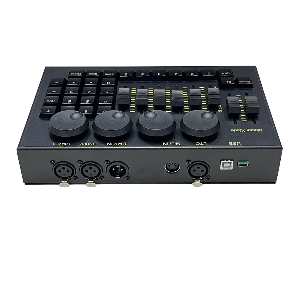 Mini MA 2 Command Wing Console Controlador de luz de palco Led DJ Lighting Console DJ Mixer Controller