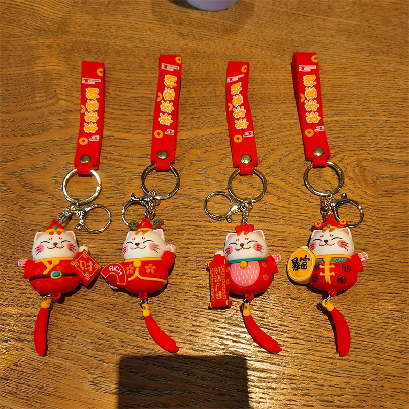 

Main Promotion Company Cartoon New Year Spring Festival Snake Year Keychain Annual Meeting Gift Cute Companion Gift