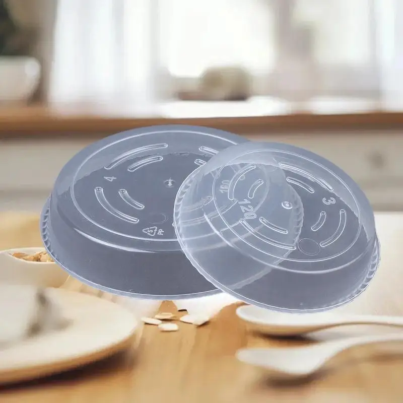10pcs New Round Flower Pot Tray Clear Desktop Plant Saucer Plastic Trash Storage Flower Pot Base Home