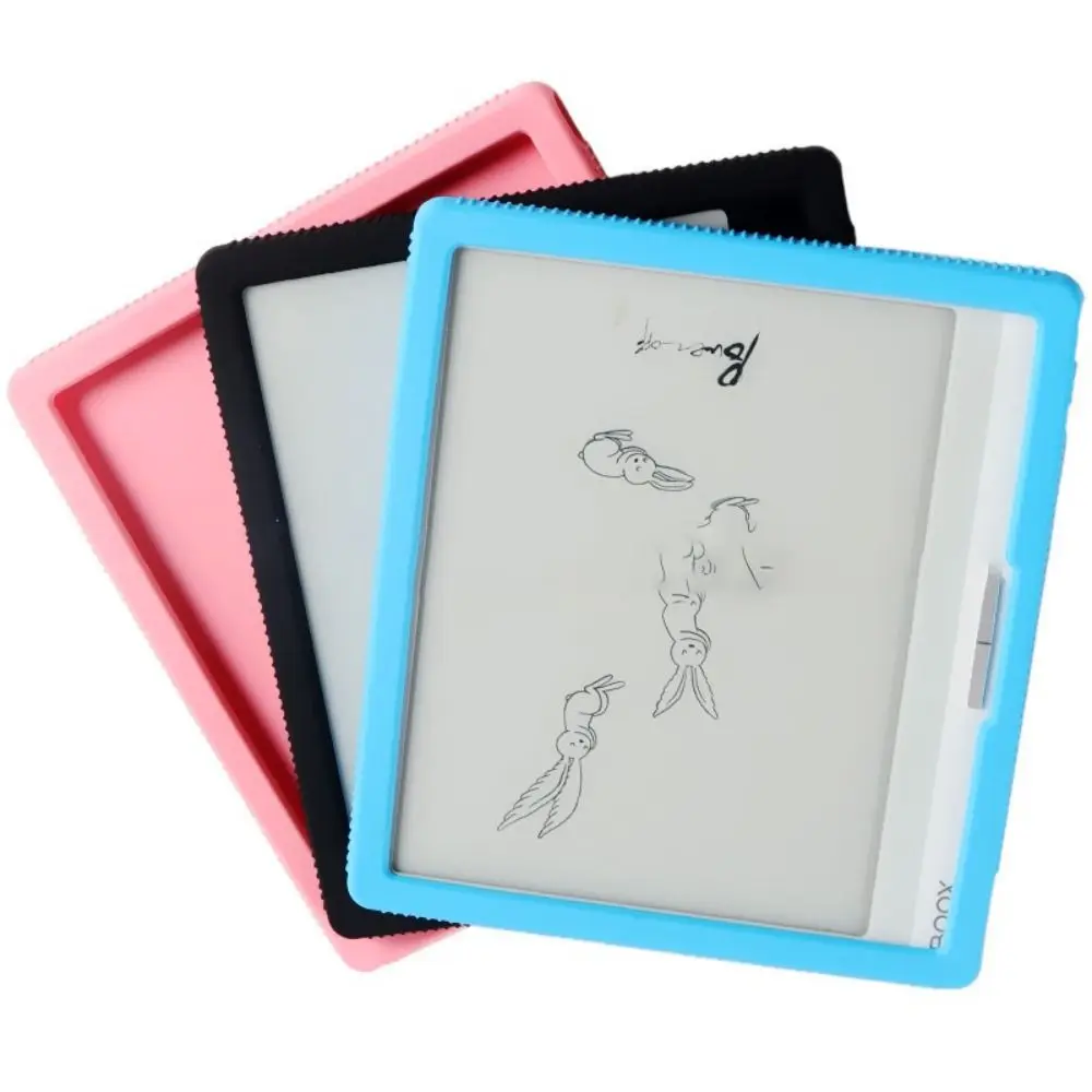 Silicone e-Reader Cover Soft Wear Resistant E-Ink Tablet Case Shockproof Ultra Thin for Onyx Boox Note Air 3C 10.3 Go Color 7