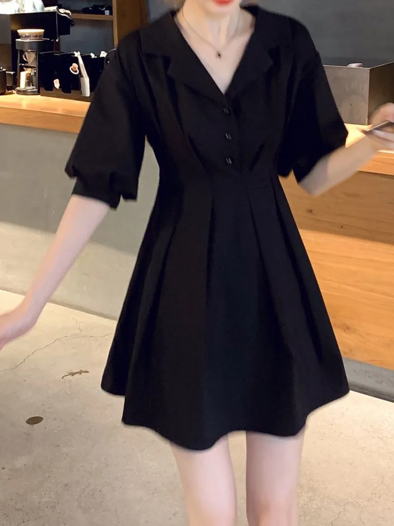 Shirt Women's Dress Mini Short Tshirts Female Dresses Black Sensual Sexy One Pieces Elegant Luxury New in Beautiful X Clothes G