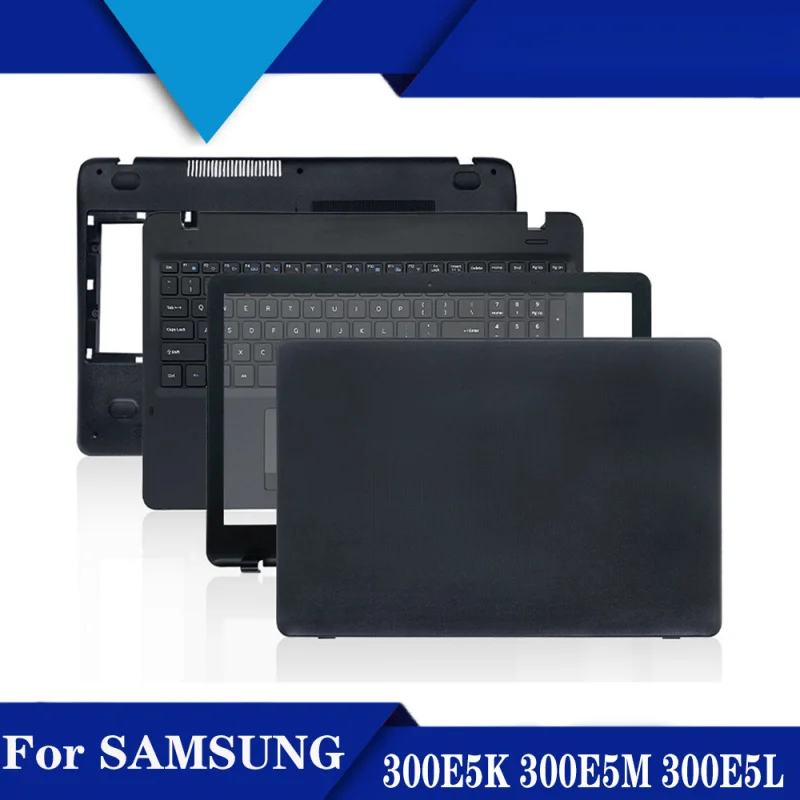 A+ For Samsung 300E5K 300E5M 300E5L A/B/C/D case set Black White Top lid palmrest