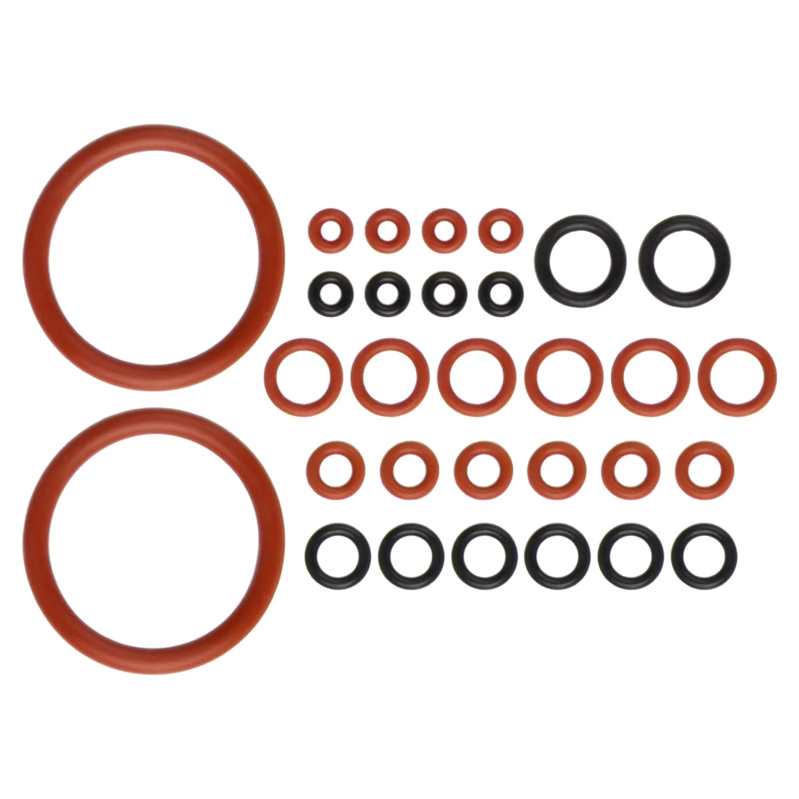 30 шт., комплект уплотнительных колец, силиконовая прокладка для кофемашины SAECO, паровой клапан, выпускной клапан для воды, разъем носика, уплотнительные кольца