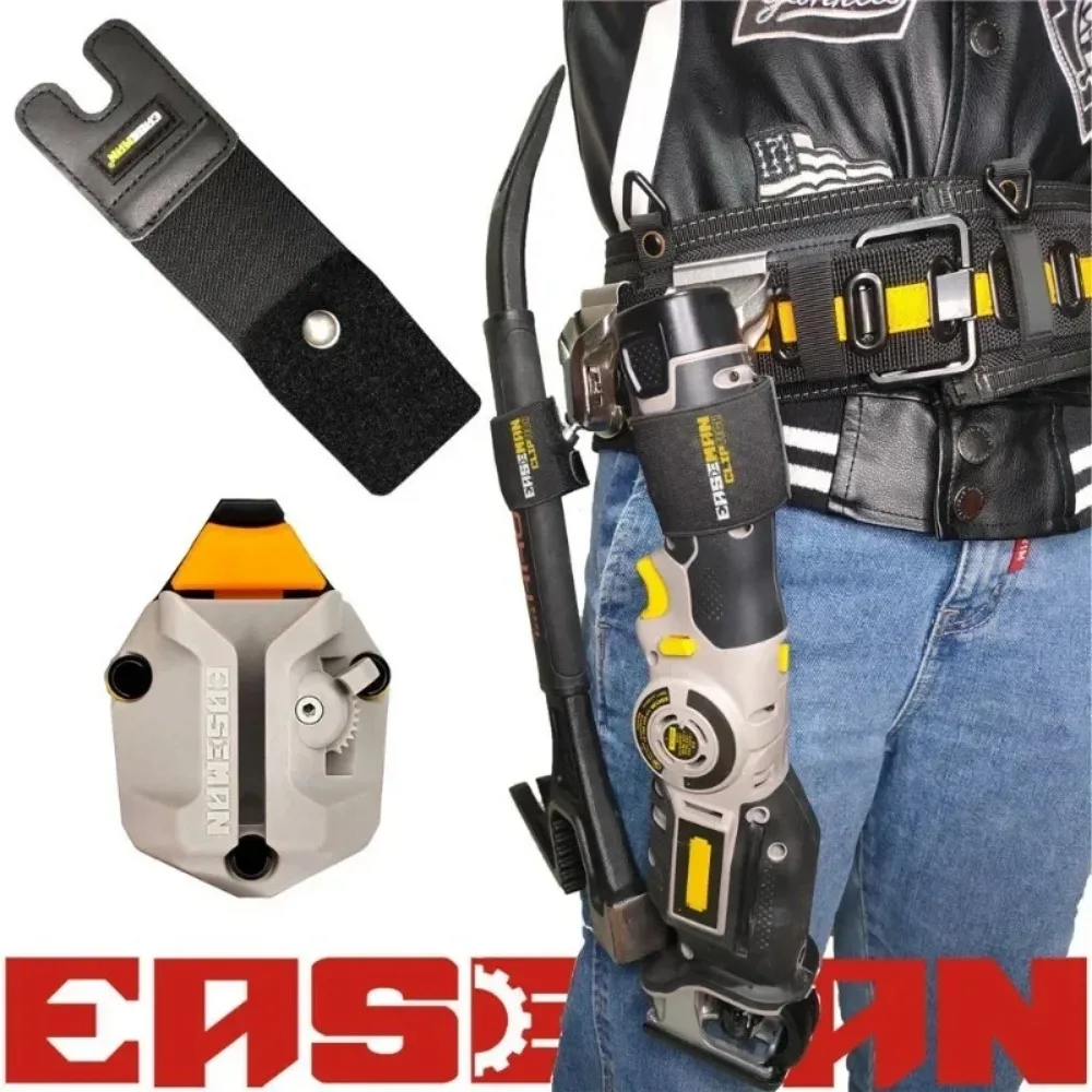 Imagem -03 - Multifuncional Electric Drill Tool Belt Professional Waist Bolsa Ferramentas de Trabalho Especial Organizador Kit de Armazenamento Eletricista Acessórios