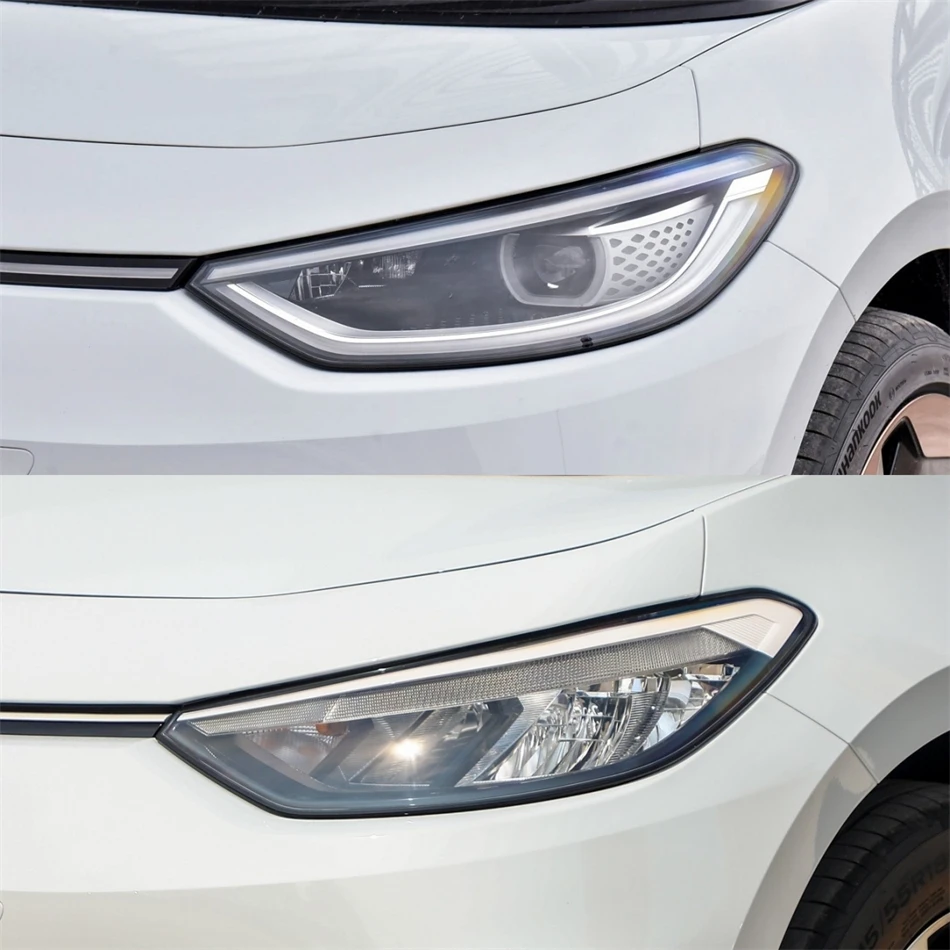 

For Volkswagen Vw ID3 2021 2022 Vehicle Accessories Car Base Head Lamp Shell Headlight Support Glass Shell