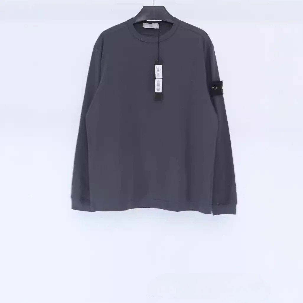 الخريف والشتاء جديد الأوروبية والأمريكية لون نقي العصرية السترة جولة الرقبة الرجال والنساء زوجين نمط سترة غير رسمية