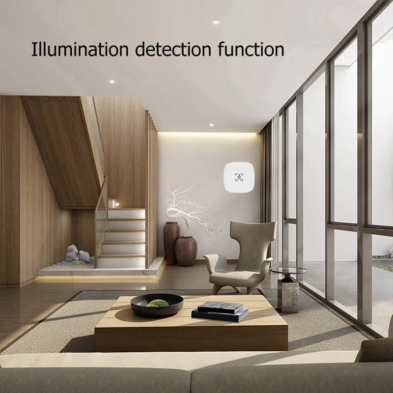 Zigbee Presença Humana Sensor de Movimento, Detecção de Distância Luminância, Tuya Smart Life, Domótica, 3X, 110 V, 220V