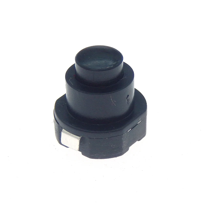 10PCS 1010X Small Circular Flashlight Switch Power Supply Button Switch KAN-10A Self-Locking Button Push Button Switch ON-OFF